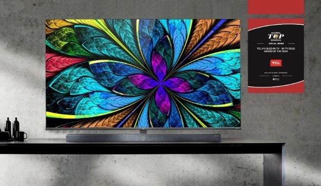 TCL X10 gianh giai TV 8K uy tin tai CES 2019 hinh anh