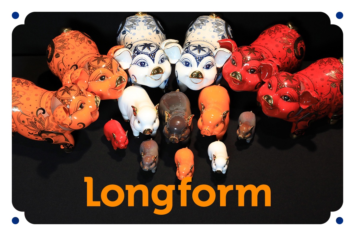 Tuong heo Tet - linh vat biet cuoi duyen, thiet ke de cam thu hinh anh