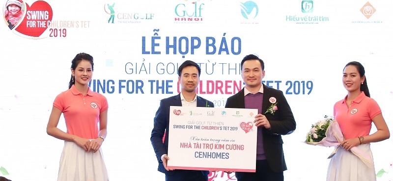 Giai golf tu thien Swing for the children’s thu hut hon 150 golfer hinh anh