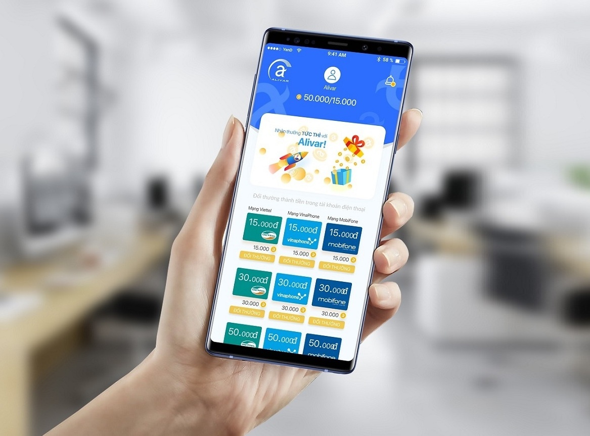 Chinh thuc ra mat ung dung cho thue man hinh di dong Alivar hinh anh