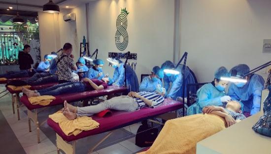 Ky thuat phun xam chan may PhoeniXbrows giu mau den 95% hinh anh