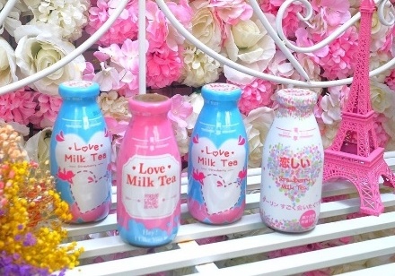 Tra sua dong chai Love Milk Tea ra mat huong vi moi hinh anh