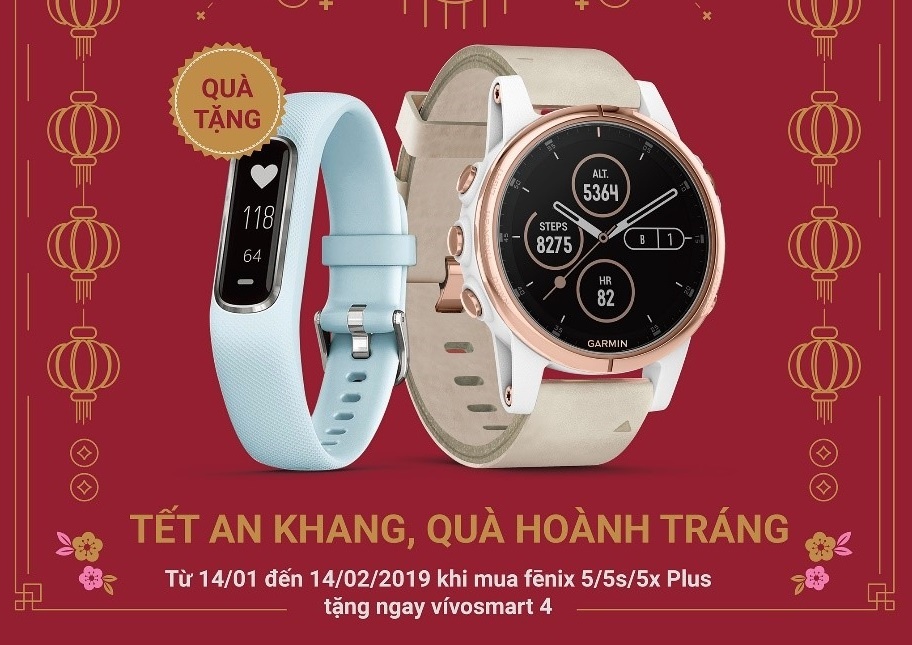 Garmin tang toi 3,29 trieu dong cho khach mua fenix 5 plus series hinh anh