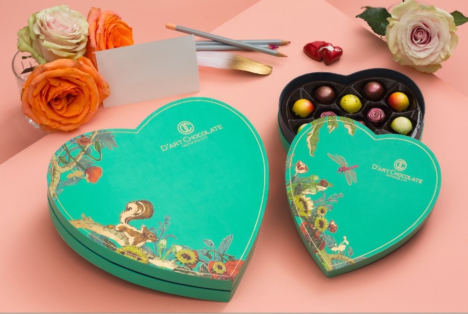 Bo suu tap chocolate cho mua Valentine 2019 tu D'art Chocolate hinh anh