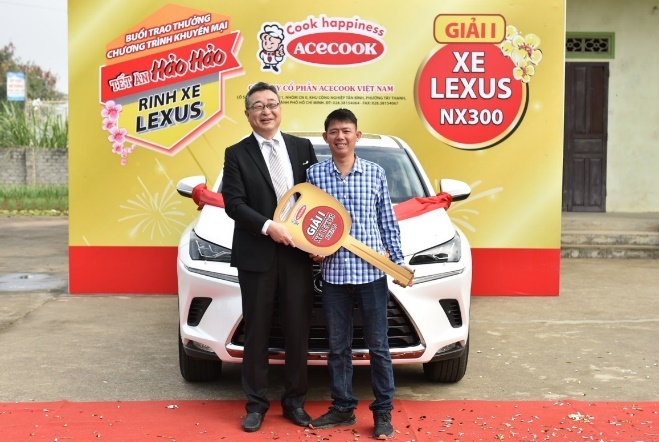 Chuong trinh khuyen mai Hao Hao tim ra chu nhan dau tien cua xe Lexus hinh anh