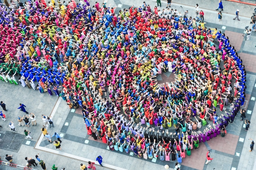 Lễ hội Áo dài 2019, Duyên dáng áo dài 2019 ảnh 3 Le hoi Ao dai 2019, Duyen dang ao dai 2019 anh 3