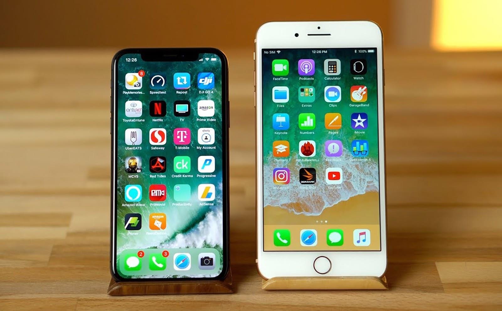 iPhone 8 Plus, iPhone X - 2 model dang tien o phan khuc 12-15 trieu hinh anh