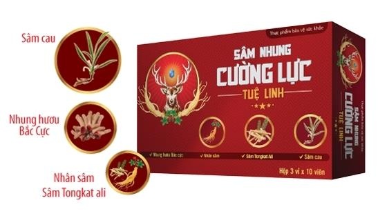 Sâm nhung cường lực Tuệ Linh ảnh 3 Sam nhung cuong luc Tue Linh anh 3