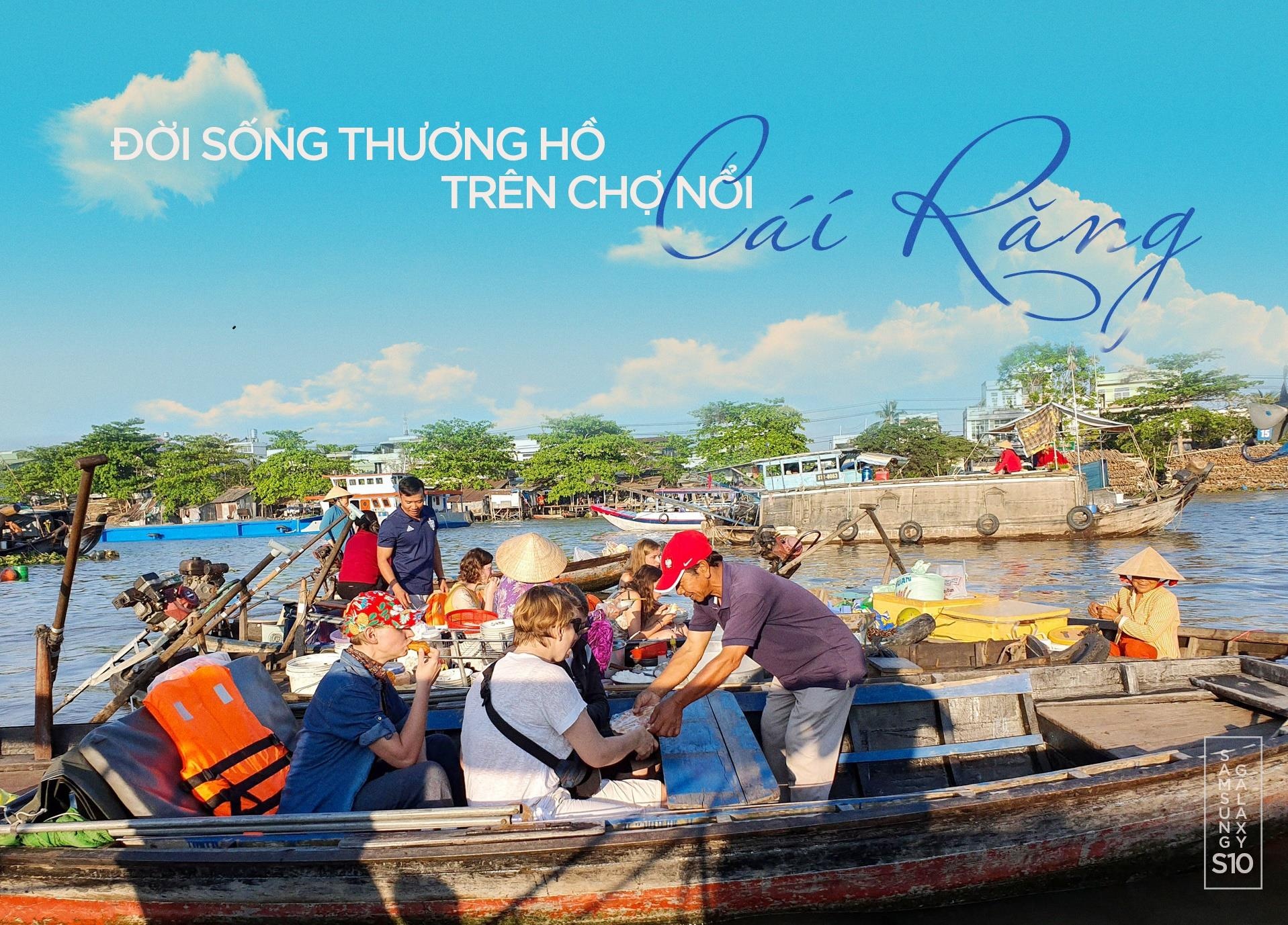 Doi song thuong ho tren cho noi Cai Rang hinh anh