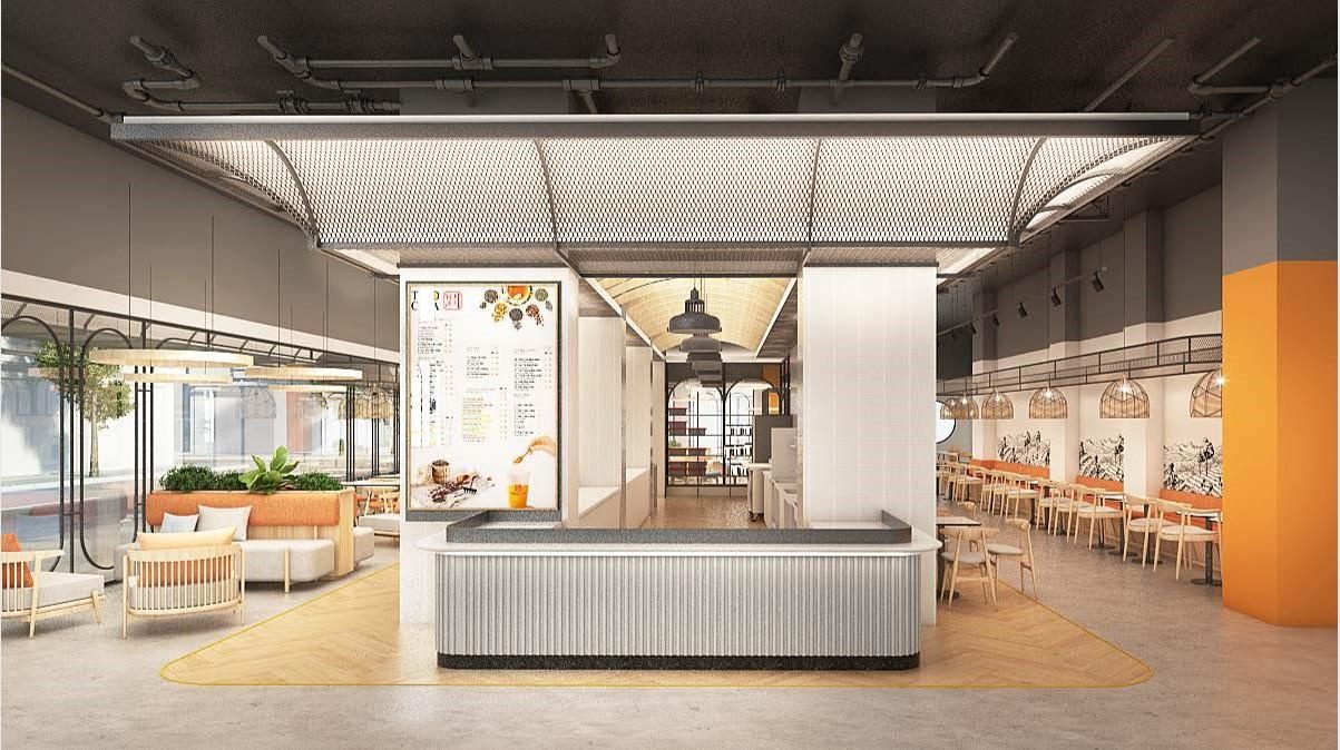 Thuong hieu tra sua noi tieng khai truong cua hang thu 14 hinh anh