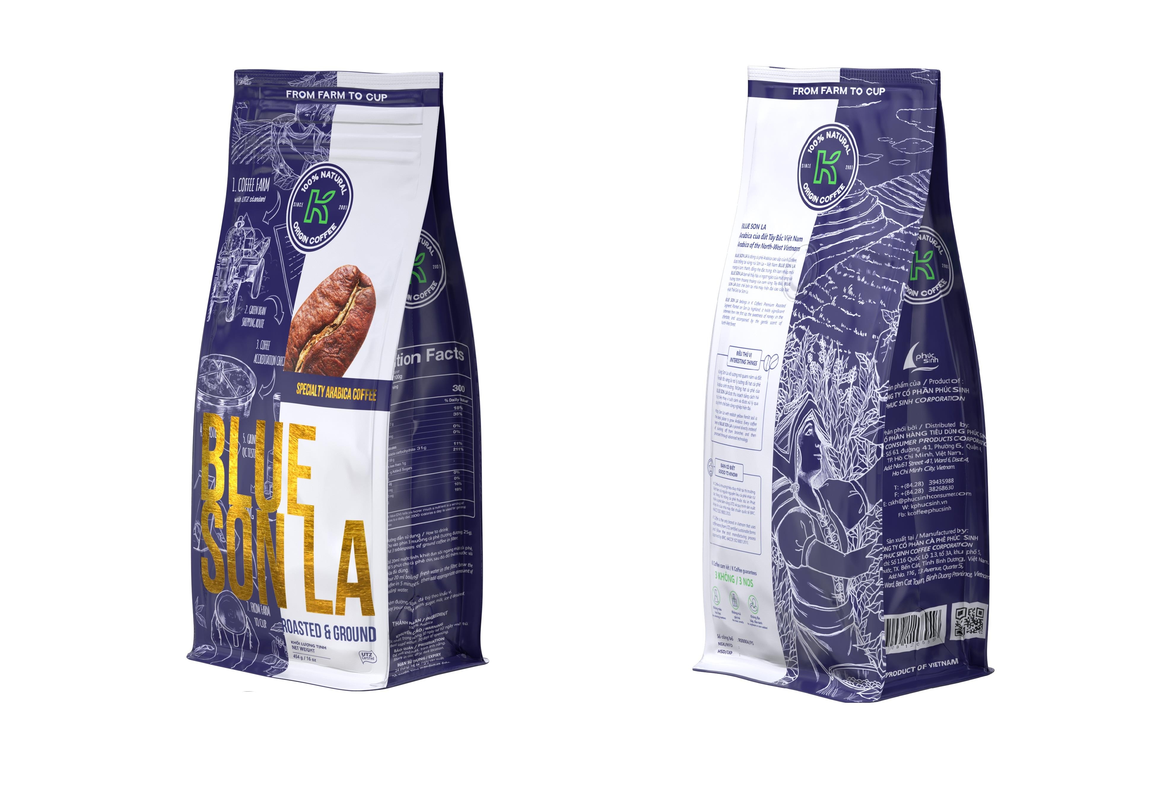 Ra mat san pham ca phe Blue Son La hinh anh