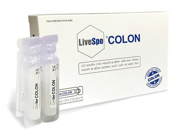 lợi khuẩn LiveSpo Colon  ảnh 3 loi khuan LiveSpo Colon anh 3