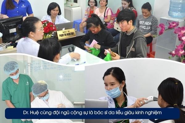 Trung tâm điều trị mụn Dr. Huệ ảnh 2 Trung tam dieu tri mun Dr. Hue anh 2