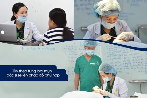 Trung tâm điều trị mụn Dr. Huệ ảnh 3 Trung tam dieu tri mun Dr. Hue anh 3