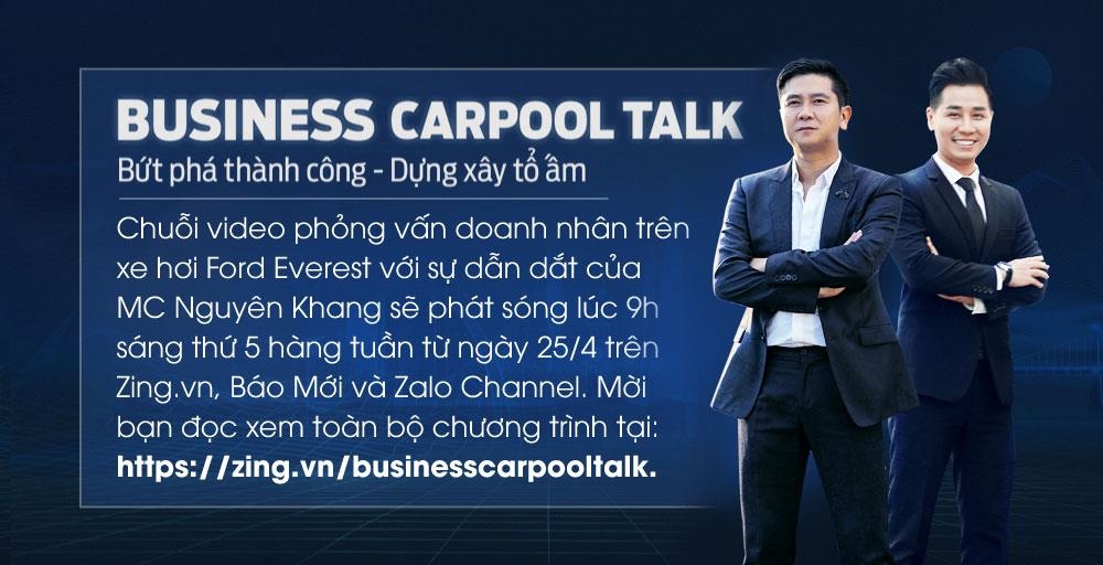 Business Carpool Talk,  Ford Everest,  Ho Hoai Anh anh 9
