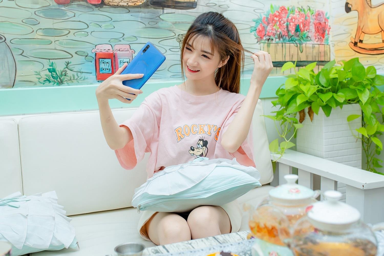 dien thoai samsung,  samsung,  cach chup anh dep anh 1