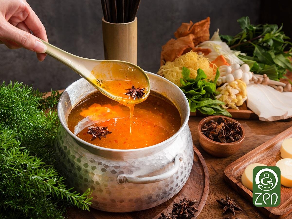 Nha hang Ca phe va Mon chay Zen anh 1