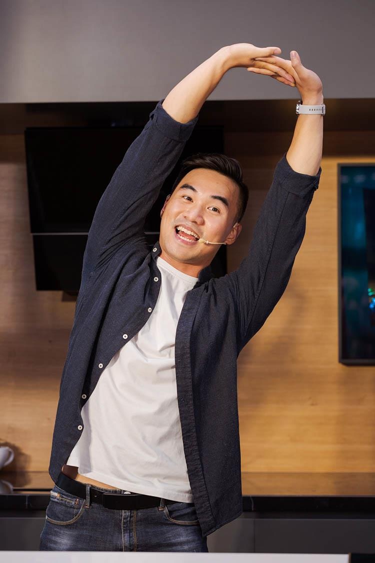 fitness,  Samsung Showcase,  tu lanh RS5000 anh 2