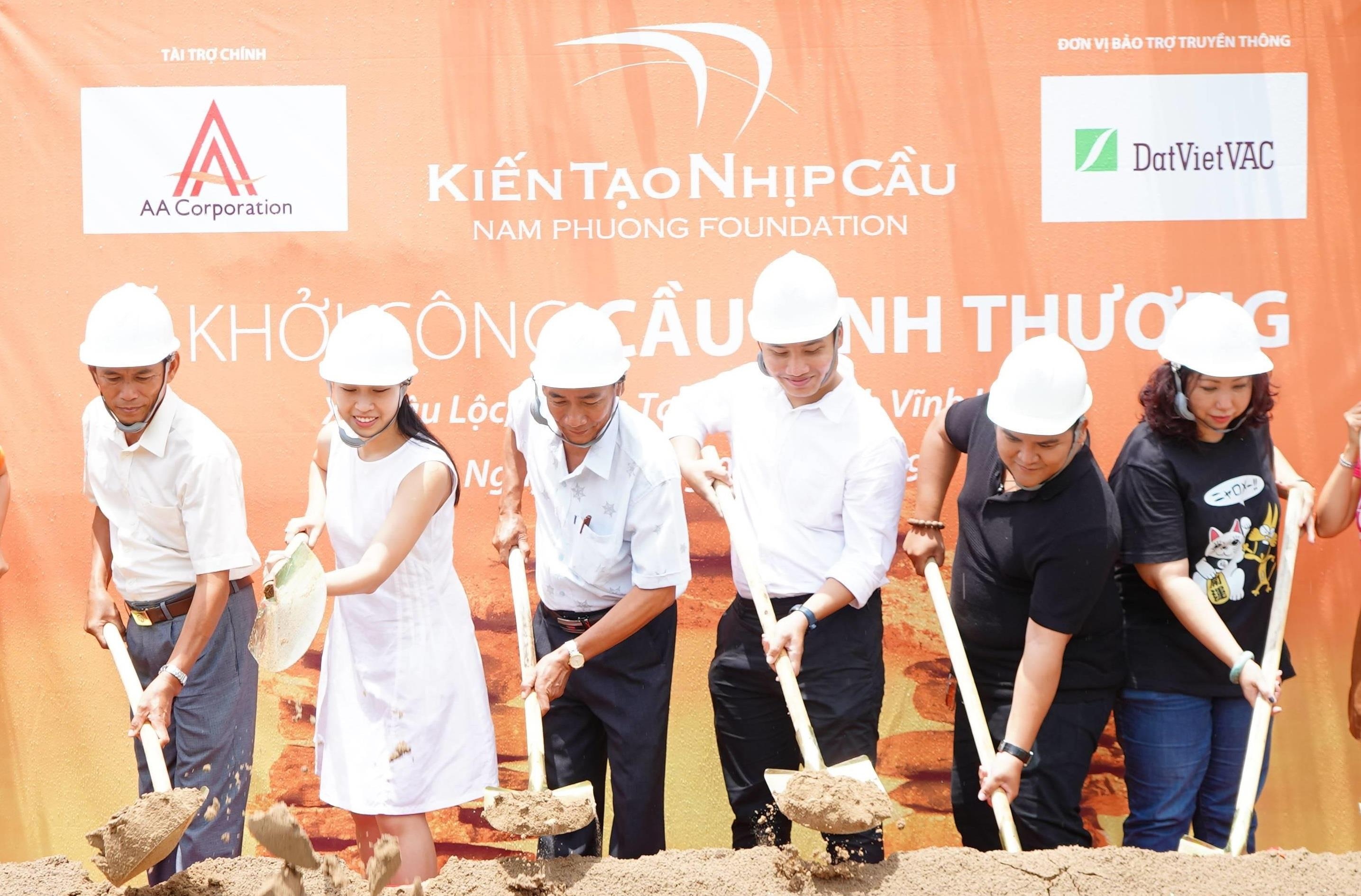 Quy Nam Phuong khoi cong xay dung chiec cau thu 5 tai Vinh Long hinh anh