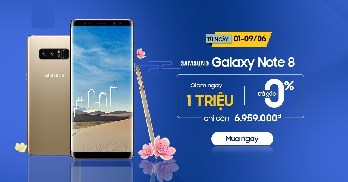 Galaxy Note 8 bat ngo giam con 6,9 trieu dong tai XTmobile hinh anh