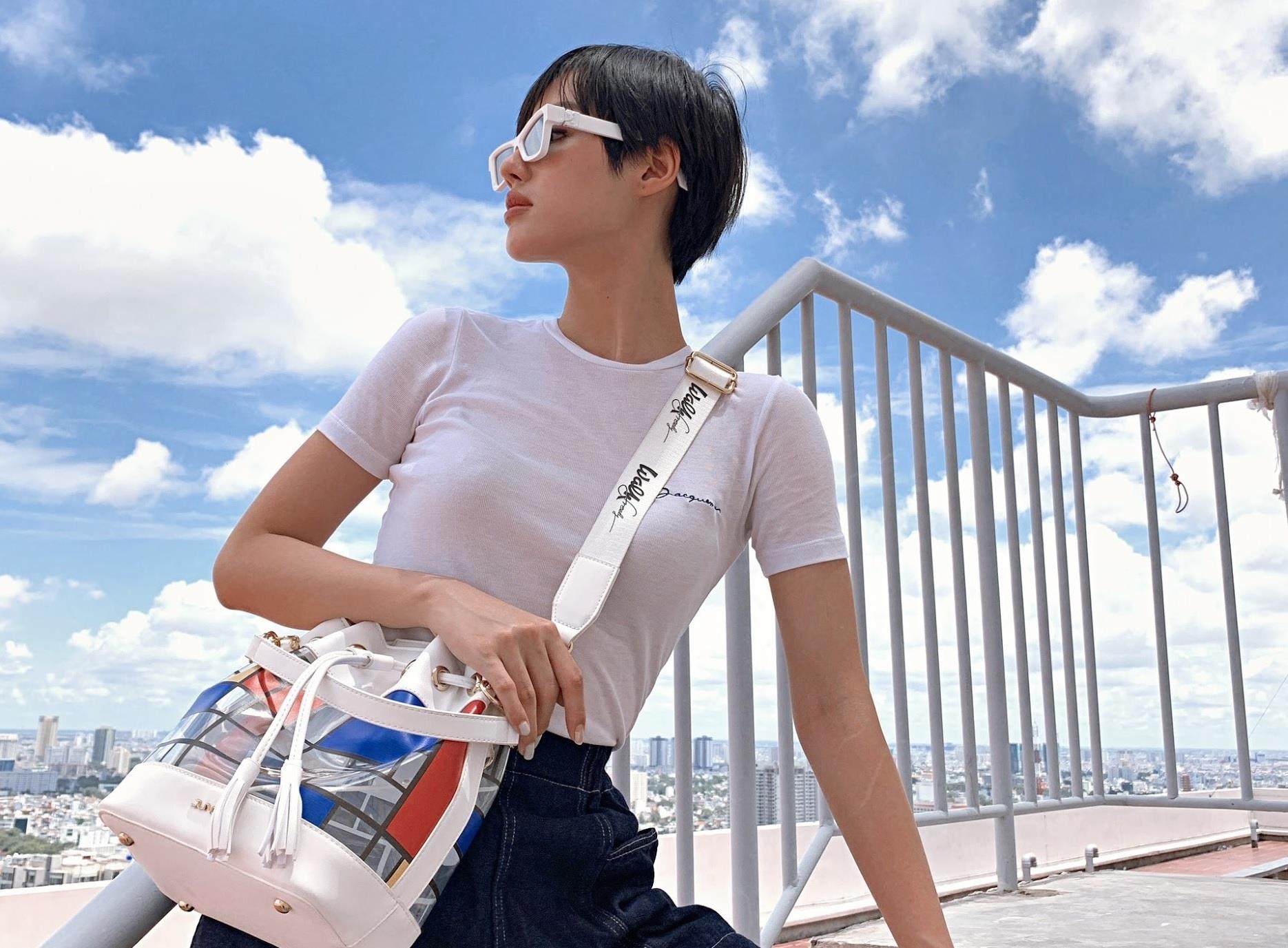 Si Thanh, Trang Lou khoe net dep phong khoang trong BST moi cua Juno hinh anh