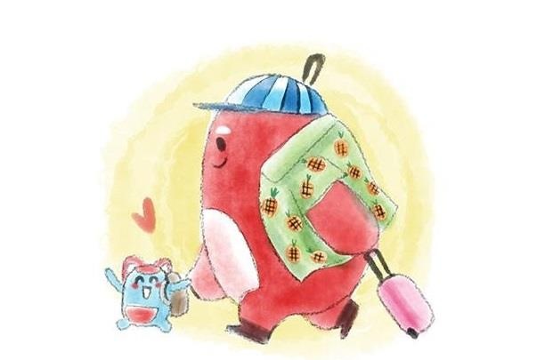 Gioi tre thich thu truoc bo tranh cam dong ve cha hinh anh