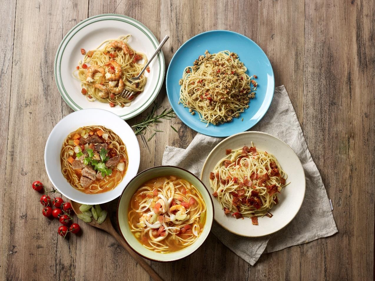 Nem pasta chuan vi Italy giua long Sai Gon hinh anh