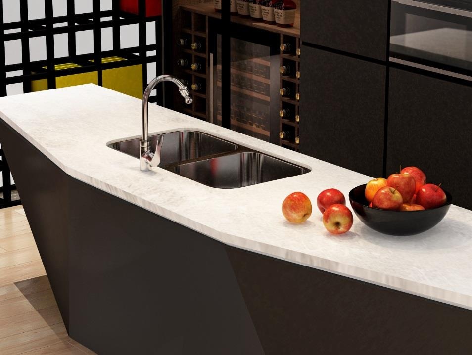 6 uu diem noi bat cua vat lieu cho mat ban va op tuong Laminate hinh anh