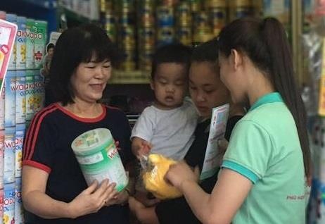 San pham dinh duong chuan Nhat danh cho tre Viet chinh thuc len ke hinh anh
