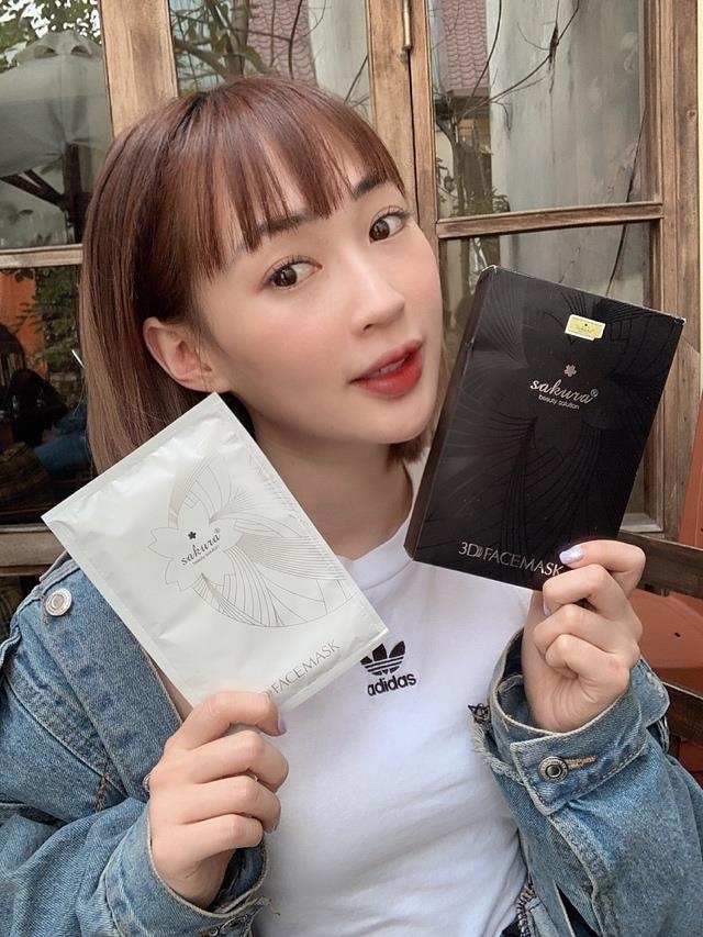 Sakura 3D Face Mask ảnh 3 Sakura 3D Face Mask anh 3