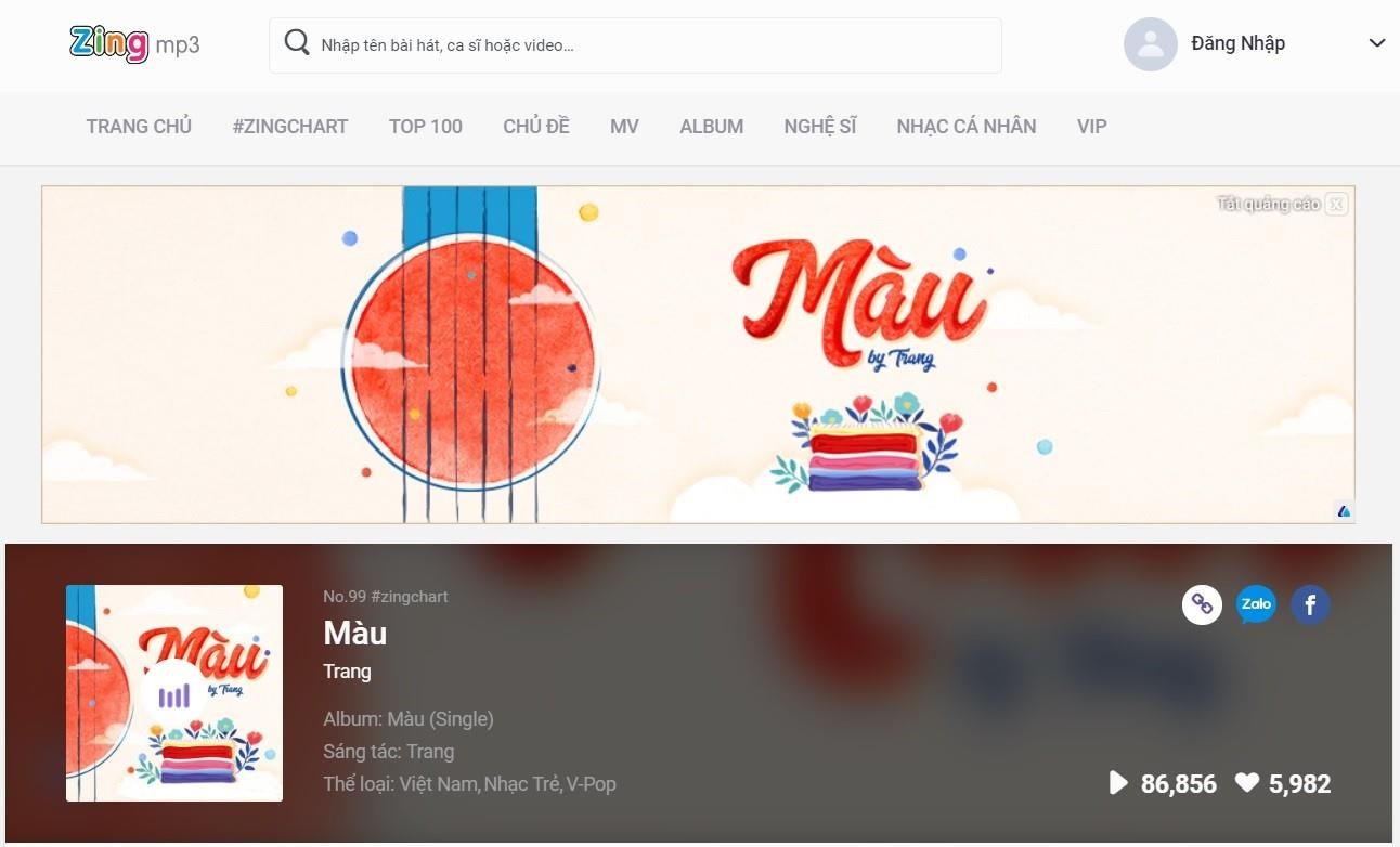 Zingchart ảnh 1 Zingchart anh 1