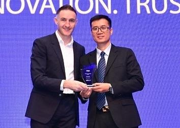 Vietcombank nhan giai Champion Security Award tu Visa hinh anh