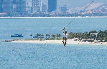 Khai truong duong truot zipline so huu 3 ky luc Viet Nam hinh anh