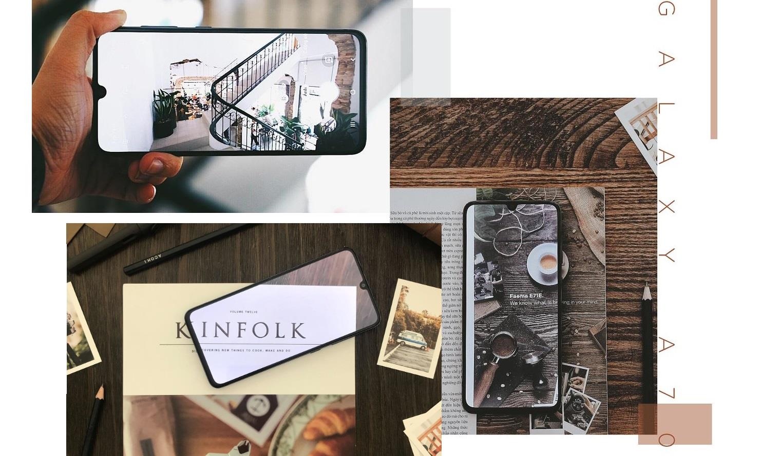 Nhung buc anh cho thay man hinh vo cuc Galaxy A70 loi hai the nao hinh anh