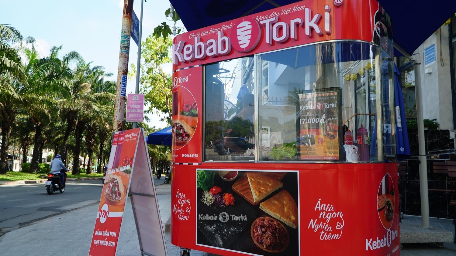 Banh mi kebab Torki anh 1