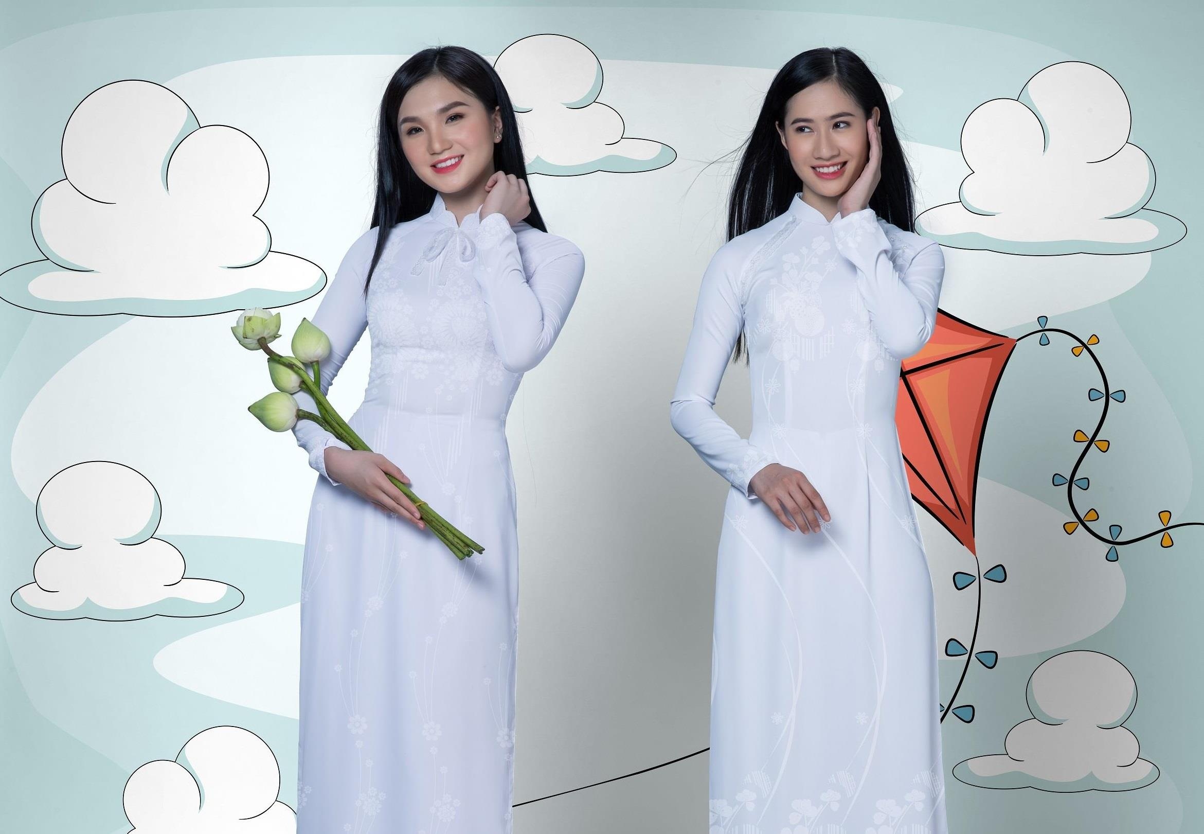 Thai Tuan ra mat BST ao dai nu sinh 2019 goi nho ky uc tuoi tho hinh anh