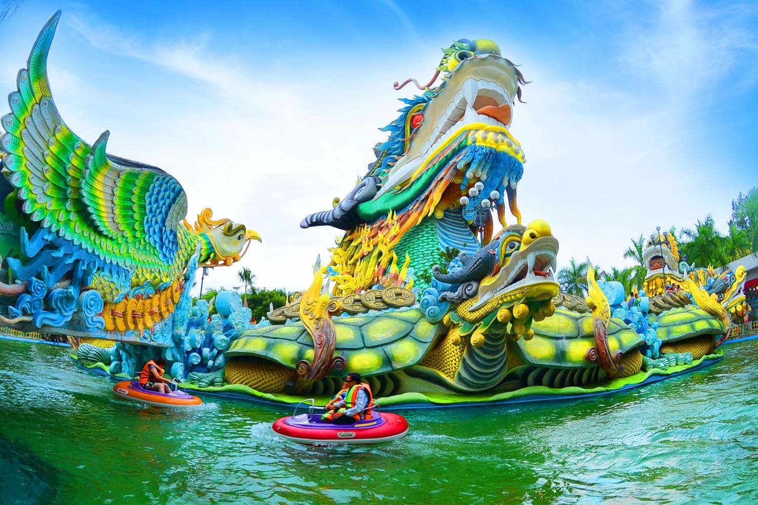 He nay, den Suoi Tien kham pha 150 cong trinh vui choi giai tri thu vi hinh anh