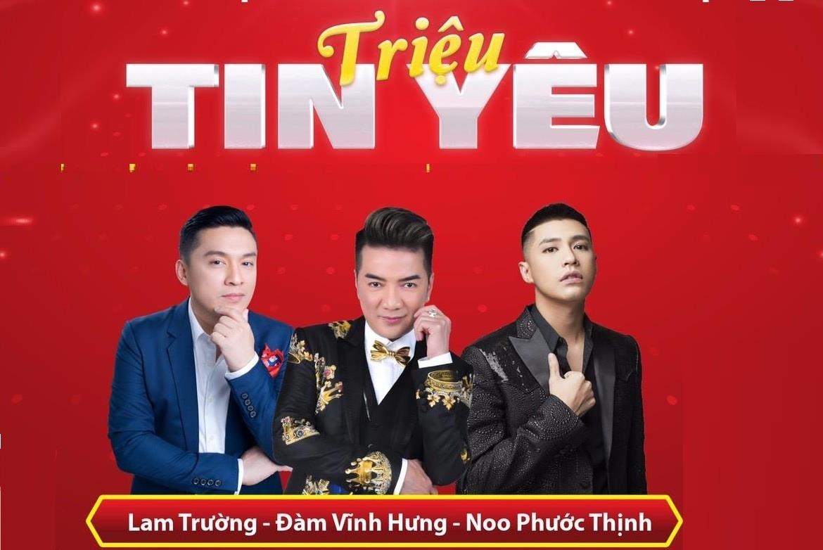 Gap go Dam Vinh Hung, Noo Phuoc Thinh, Den Vau o pho di bo Nguyen Hue hinh anh