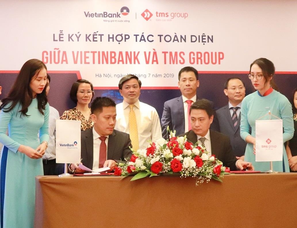 TMS Group bat tay VietinBank, khach hang duoc loi gi? hinh anh