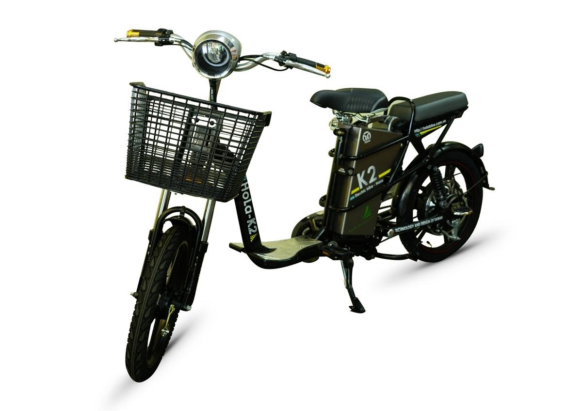 Xe dap dien HoLa anh 1