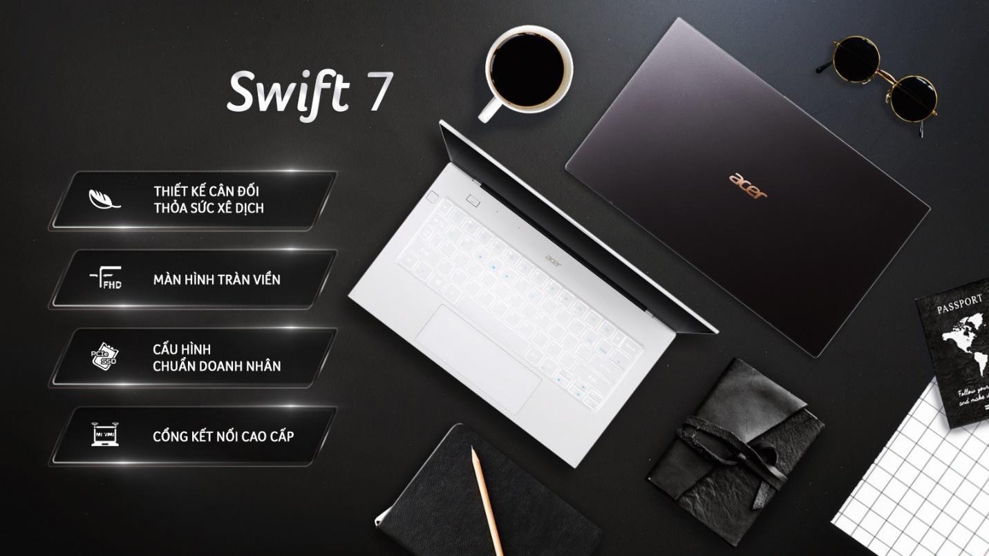 Laptop mong nhe Acer Swift 7 2019 anh 5