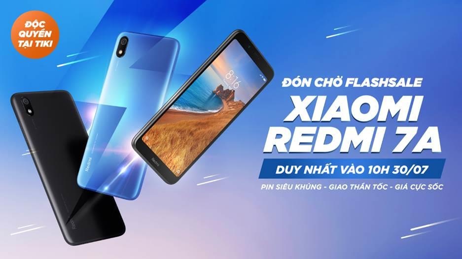 Sam Xiaomi Redmi 7A tai Tiki voi gia chi tu 2,3 trieu dong hinh anh