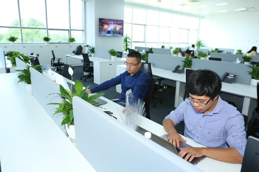 Ben trong van phong theo 'chuan LEED' cua Roche Diagnostics Viet Nam hinh anh