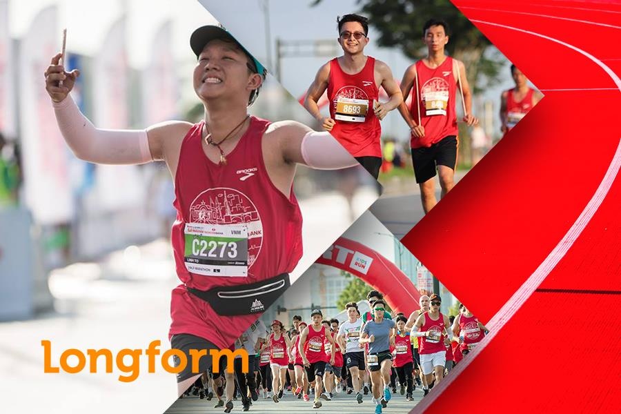 Nguoi Viet tre hoc cach khong bo cuoc tren duong chay marathon hinh anh