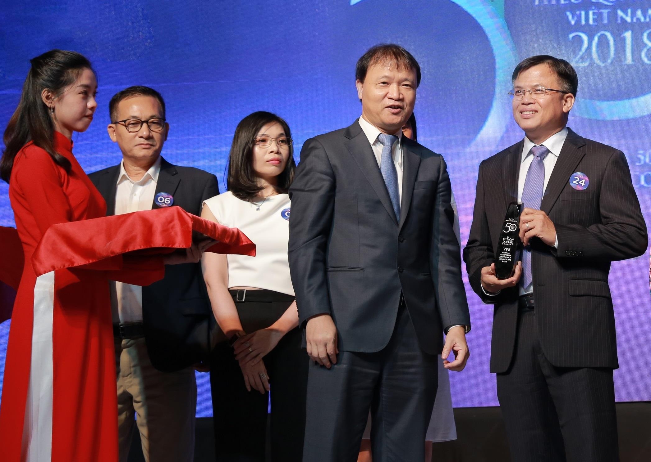 VPBank vao top 50 cong ty kinh doanh hieu qua nhat Viet Nam hinh anh