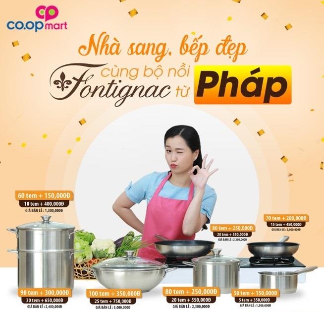 Tích tem đổi quà Co.opmart ảnh 2 Tich tem doi qua Co.opmart anh 2