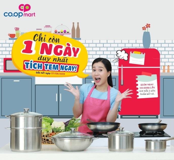 Tích tem đổi quà Co.opmart ảnh 1 Tich tem doi qua Co.opmart anh 1