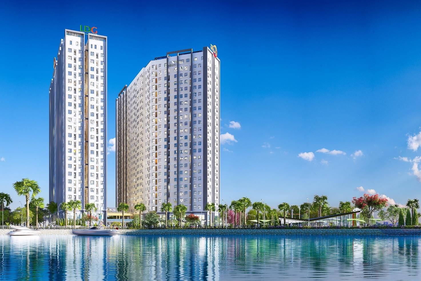 Khu can ho thong minh Saigon Intela day nhanh tien do thi cong hinh anh