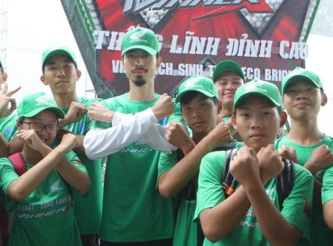 Honda Viet Nam to chuc su kien 'giai cuu hanh tinh xanh' hinh anh