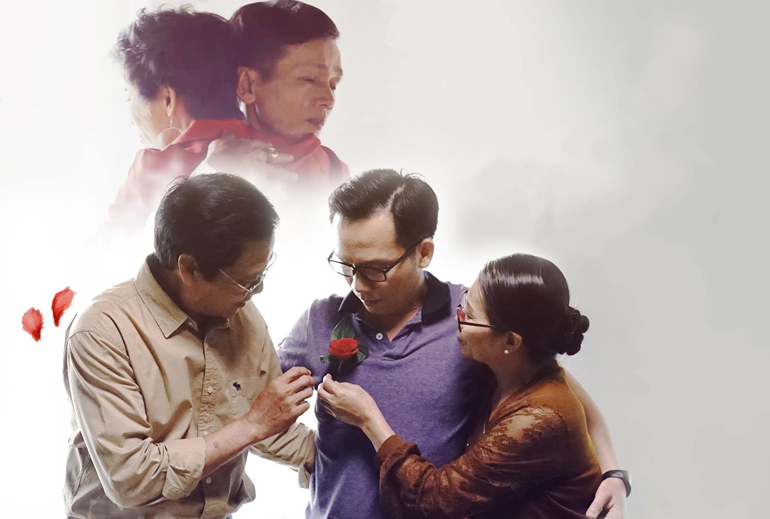 'Ngay con cai hoa tren nguc ao’ - thong diep xuc dong ve gia dinh hinh anh